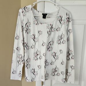 Ann Taylor Factory, Long Sleeve Shirt, Medium